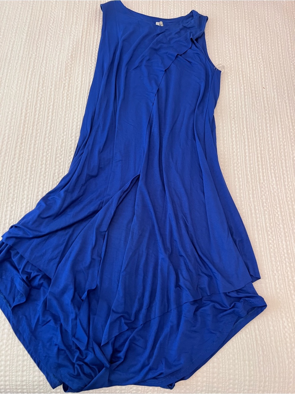 Kaktus Electric Blue Crewneck Top